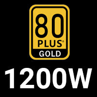 1200W 80+ Gold Power Supply