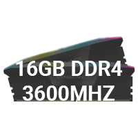 16GB DDR4 3600Mhz
