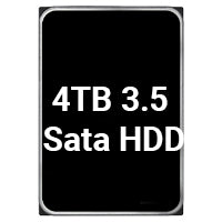 4TB 3.5 Sata HDD