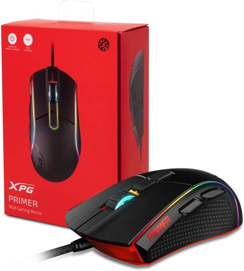 XPG Primer Wired RGB Gaming Mouse