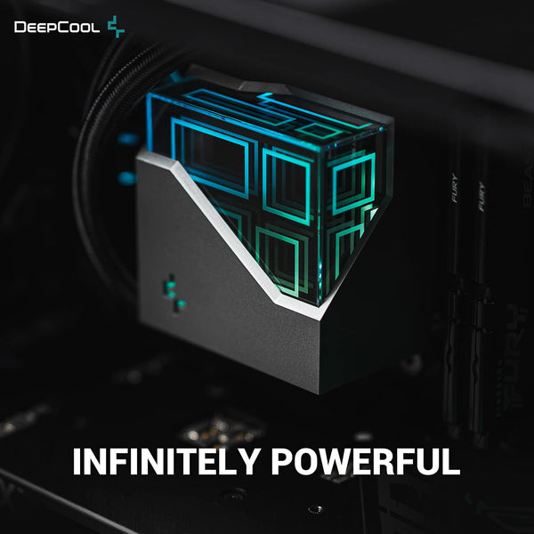 Deepcool LT520 Infinity Mirror 240mm AIO Black