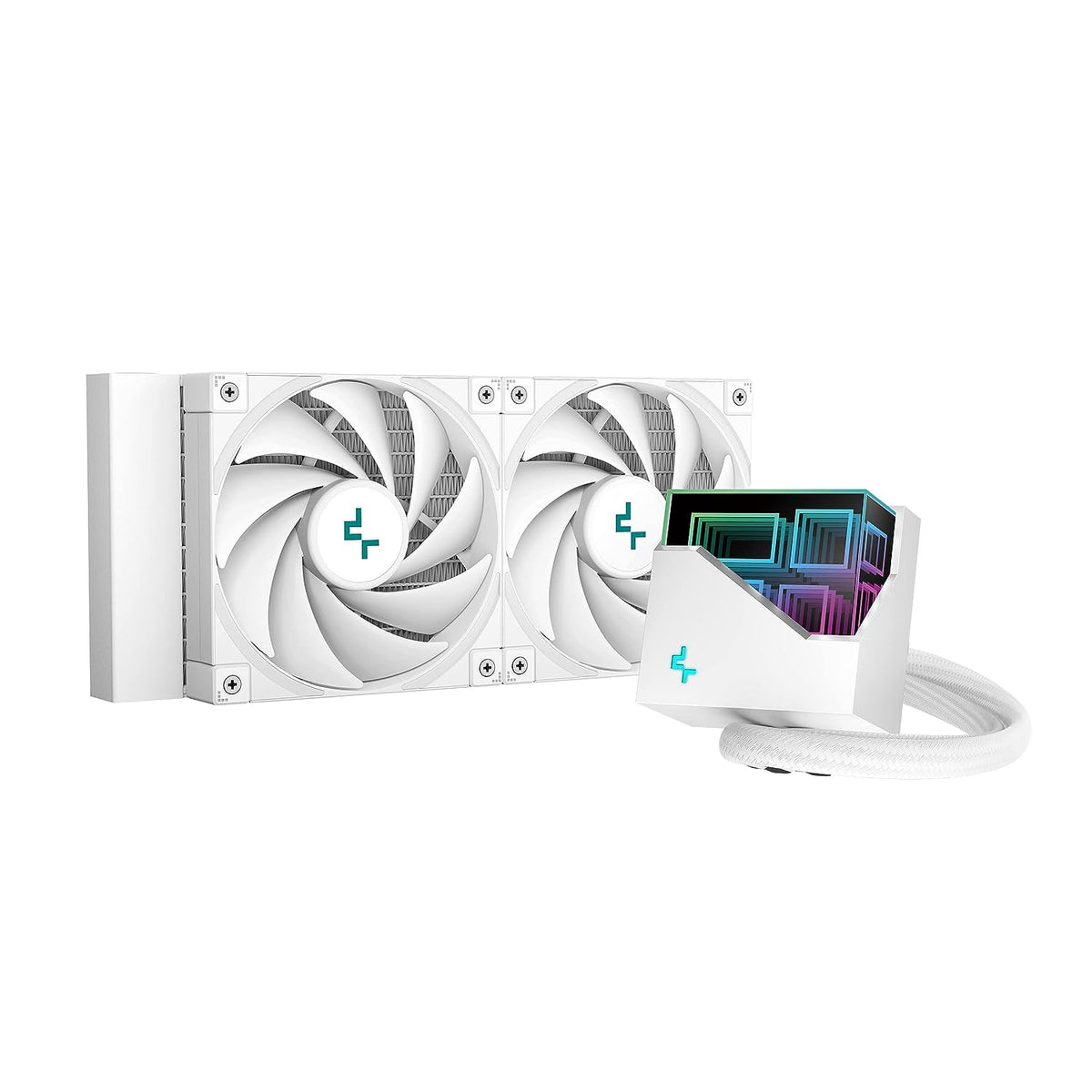 Deepcool LT520 Infinity Mirror 240mm AIO White