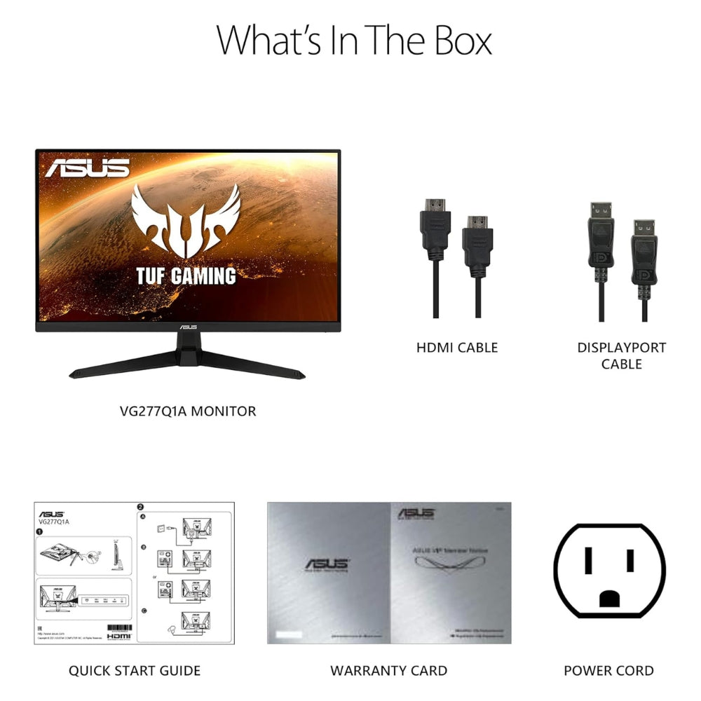 ASUS TUF Gaming VG277Q1A Monitor | 27