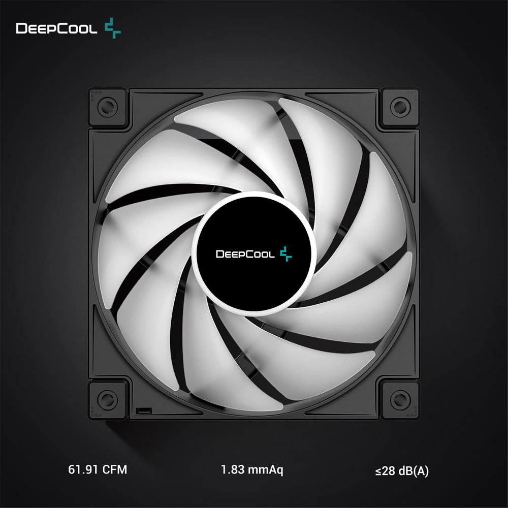 DeepCool FC120 Black (3 Pack of Fans)