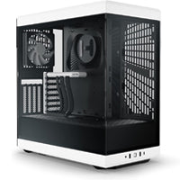 HYTE Y40 Glass Mid-Tower with PCIE 4.0 Riser (Black & White)