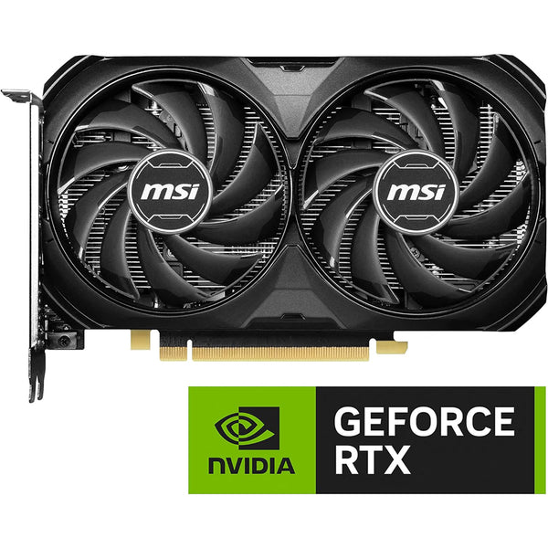 MSI GeForce RTX 4060 Ti Ventus 2X Black 8G OC Graphics Card