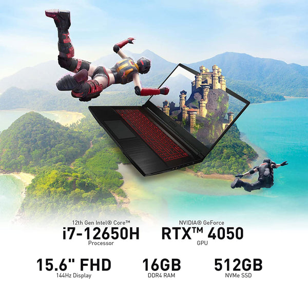 MSI Thin GF63 15.6" 144Hz Gaming Laptop