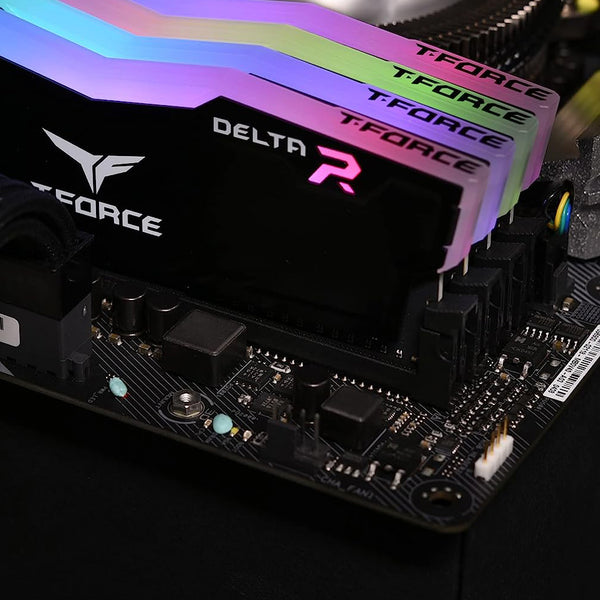 TEAMGROUP T-Force Delta RGB DDR4 16GB (2x8GB) 3600MHz (Black)