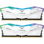 TEAMGROUP T-Force Delta RGB DDR5 Ram 32GB (2x16GB) 6000MHz (White)