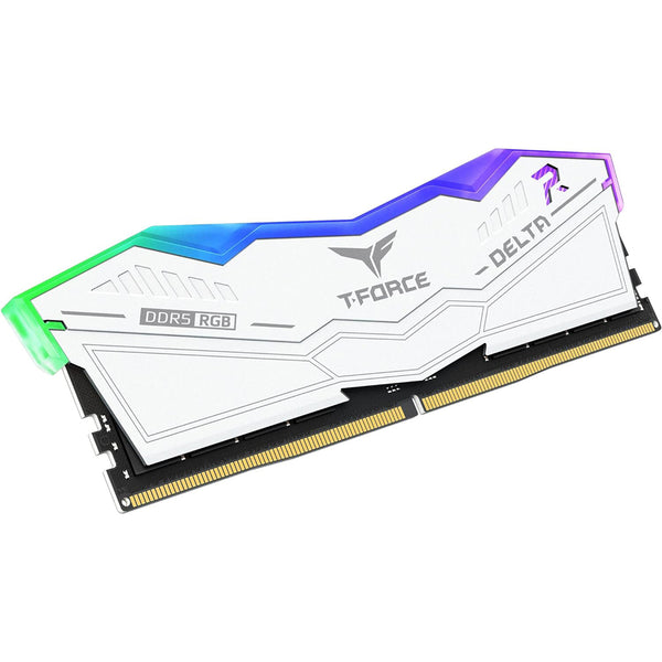 TEAMGROUP T-Force Delta RGB DDR5 Ram 32GB (2x16GB) 6000MHz (White)