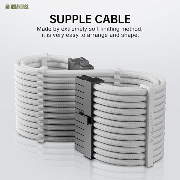 AsiaHorse 18 AWG Customization Mod Sleeve Extension Cable